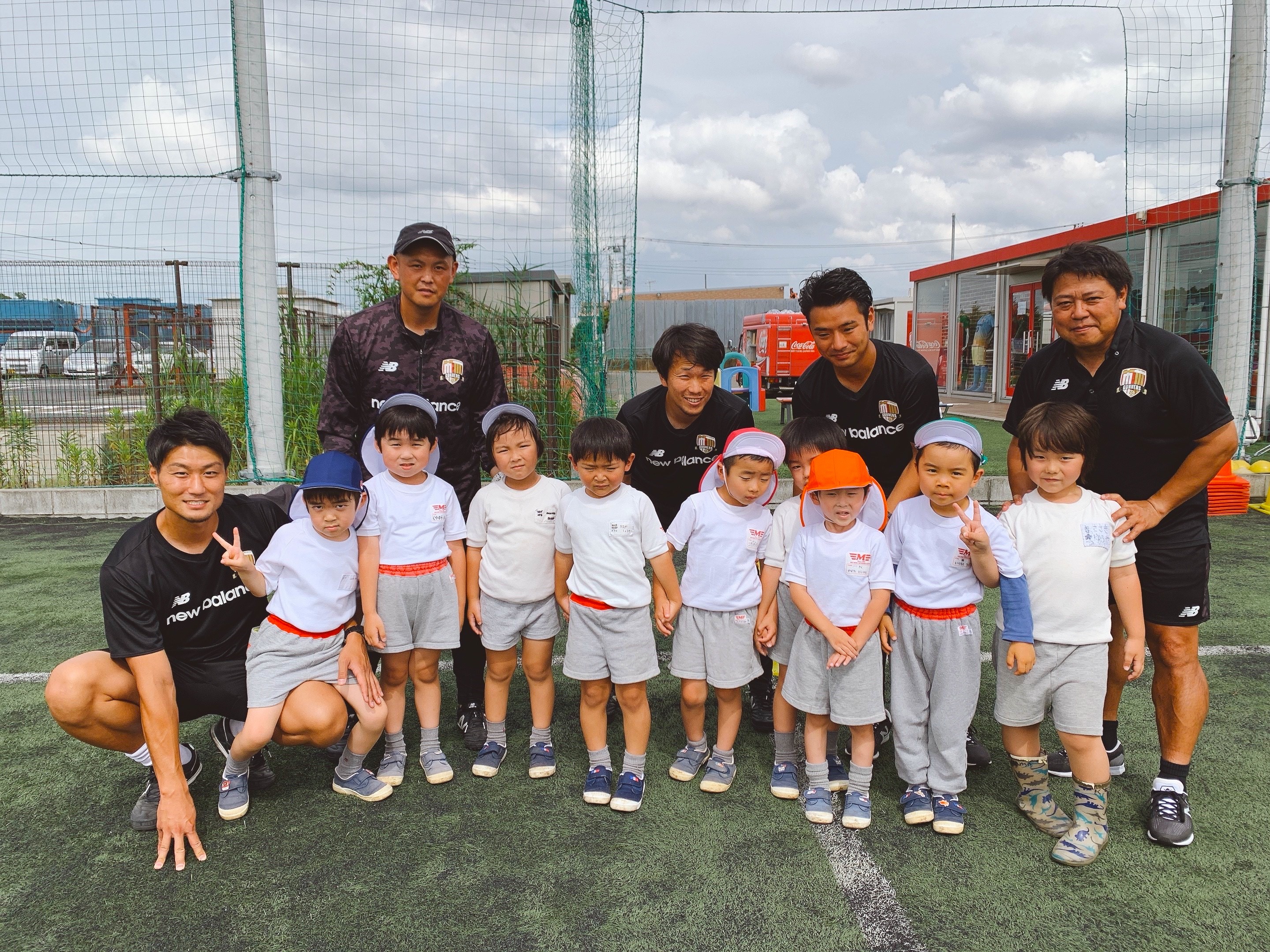 今年度より鎌ヶ谷市のみちる幼稚園でスクールをスタート Fc市川ガナーズ